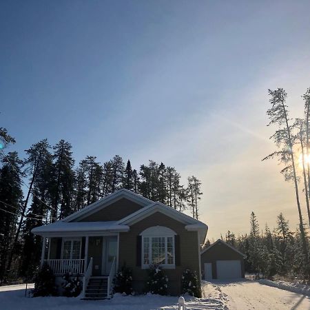 Le Chalet De Claude, Au Pied Des Monts-Valin Saint-David-de-Falardeau Eksteriør bilde